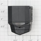 Athearn 64017 HO 70 MAC Black Diesel Locomotive Cab Shell