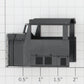 Athearn 64017 HO 70 MAC Black Diesel Locomotive Cab Shell