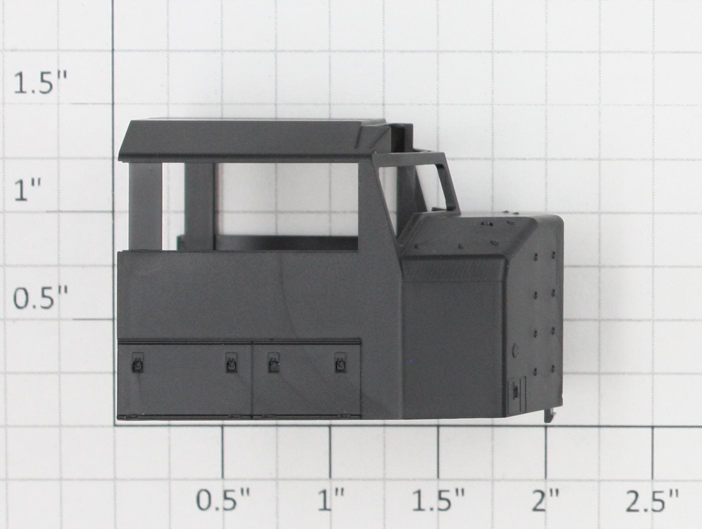Athearn 64015 HO Black Diesel Locomotive Cab Shell