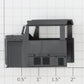 Athearn 64015 HO Black Diesel Locomotive Cab Shell