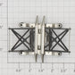 Lionel 21701-15 K-Line GG1 Black Pantograph w/ Silver Contact & Black Insulators