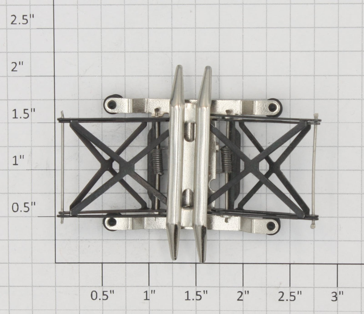 Lionel 21701-15 K-Line GG1 Black Pantograph w/ Silver Contact & Black Insulators
