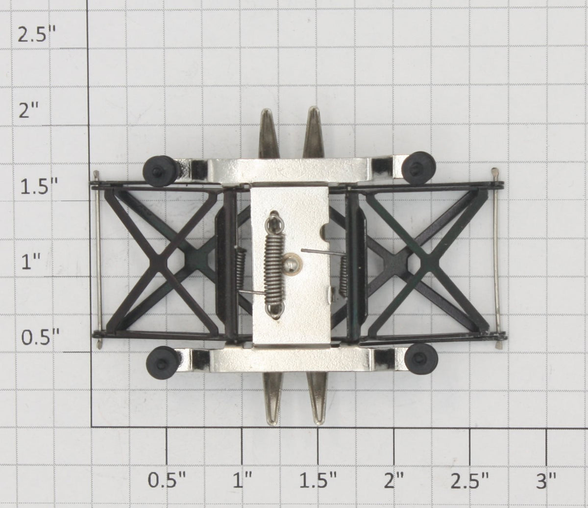 Lionel 21701-15 K-Line GG1 Black Pantograph w/ Silver Contact & Black Insulators