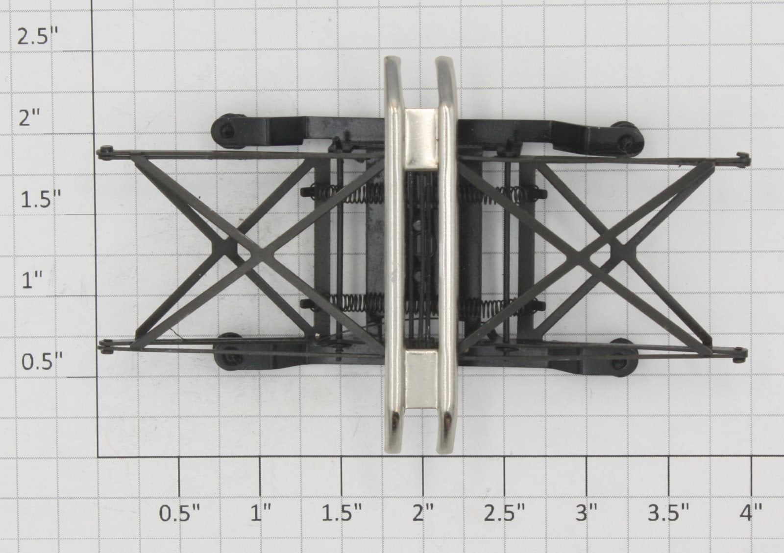 K-Line 1327-14X O Scale GG-1 Pantograph with Black Insulators