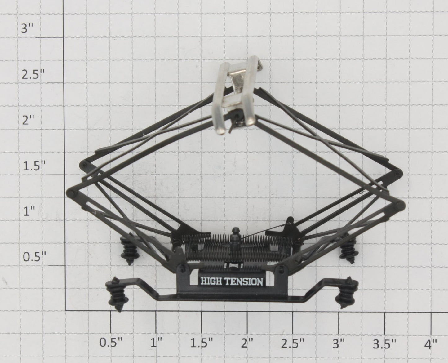 K-Line 1327-14X O Scale GG-1 Pantograph with Black Insulators