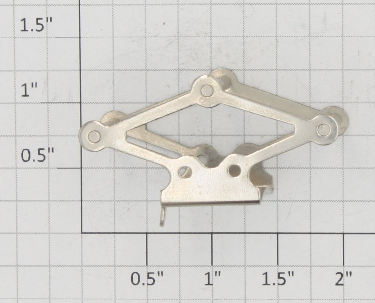 American Flyer 4633-1 Large Nickel Standard Wide Gauge Pantograph