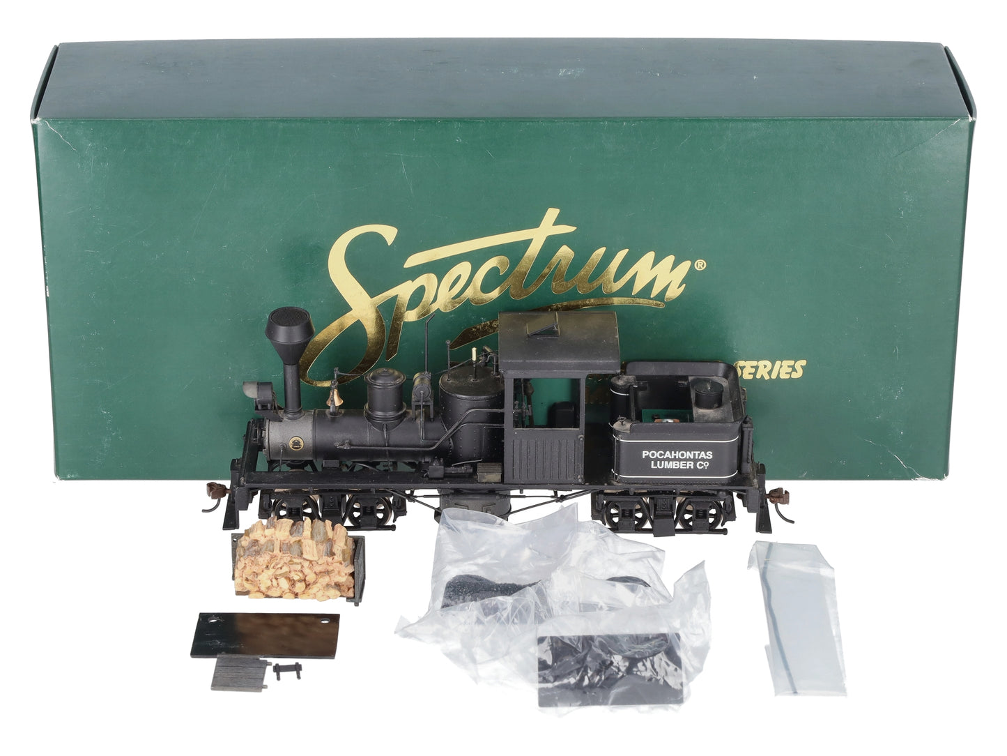 Bachmann 25660 On30 Scale Pocahontas Lumber Co. Two-Truck Shay EX/Box