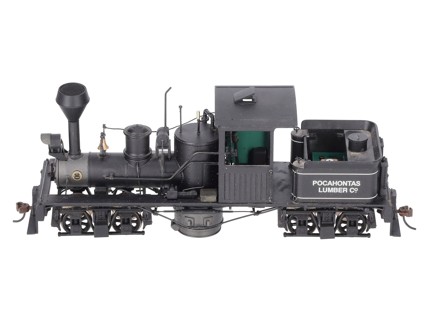 Bachmann 25660 On30 Scale Pocahontas Lumber Co. Two-Truck Shay EX/Box