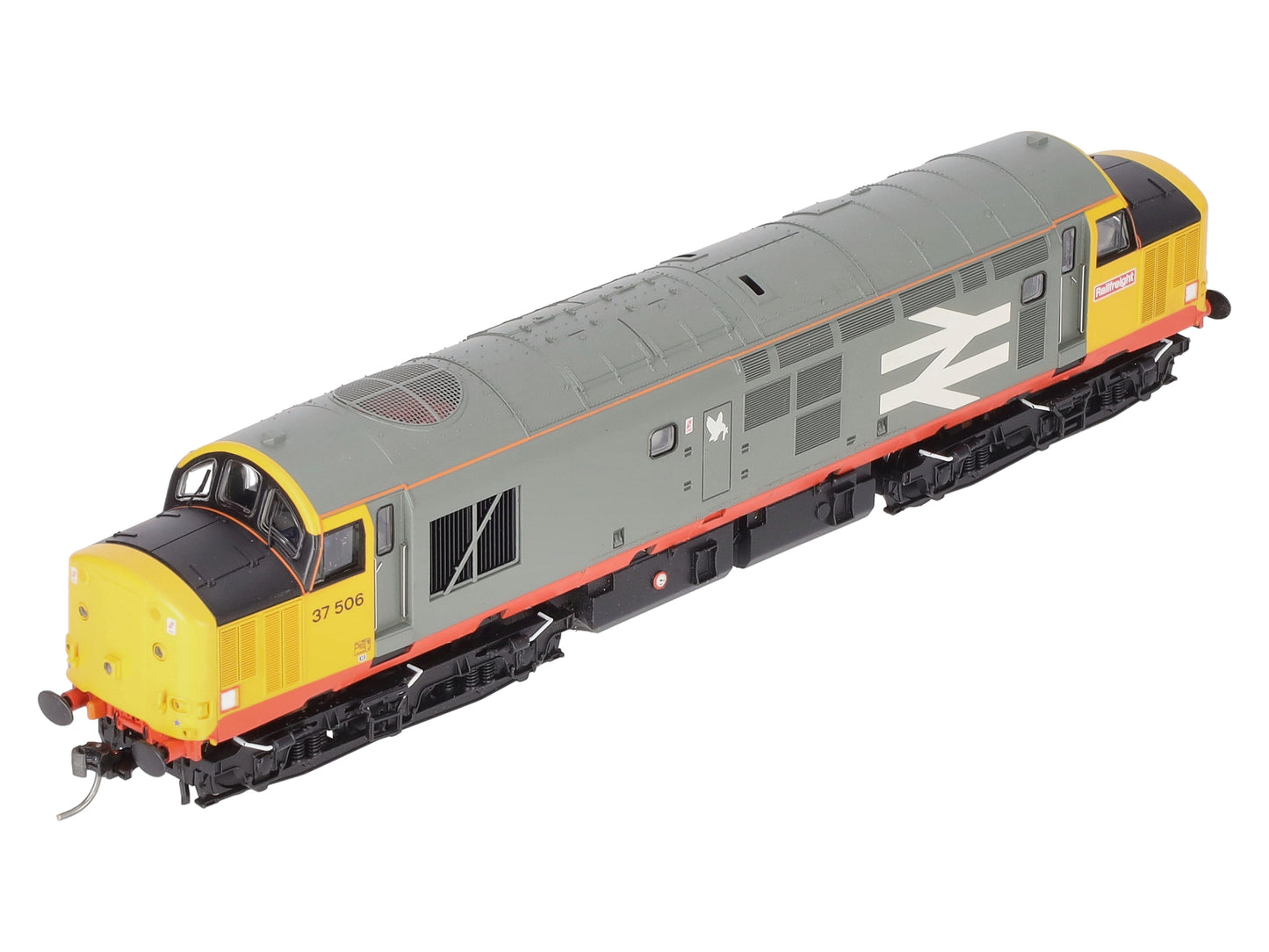 Bachmann 32-387 OO Railfreight Red Stripe Class 37 Diesel Locomotive #37506 EX/Box
