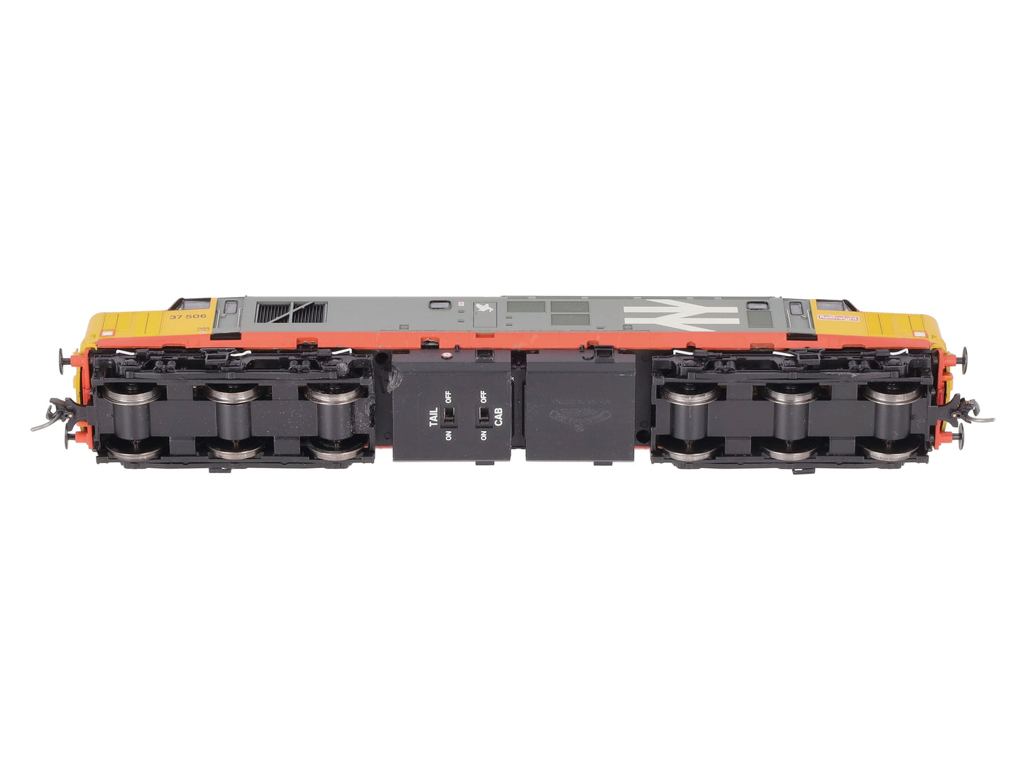 Bachmann 32-387 OO Railfreight Red Stripe Class 37 Diesel Locomotive #37506 EX/Box