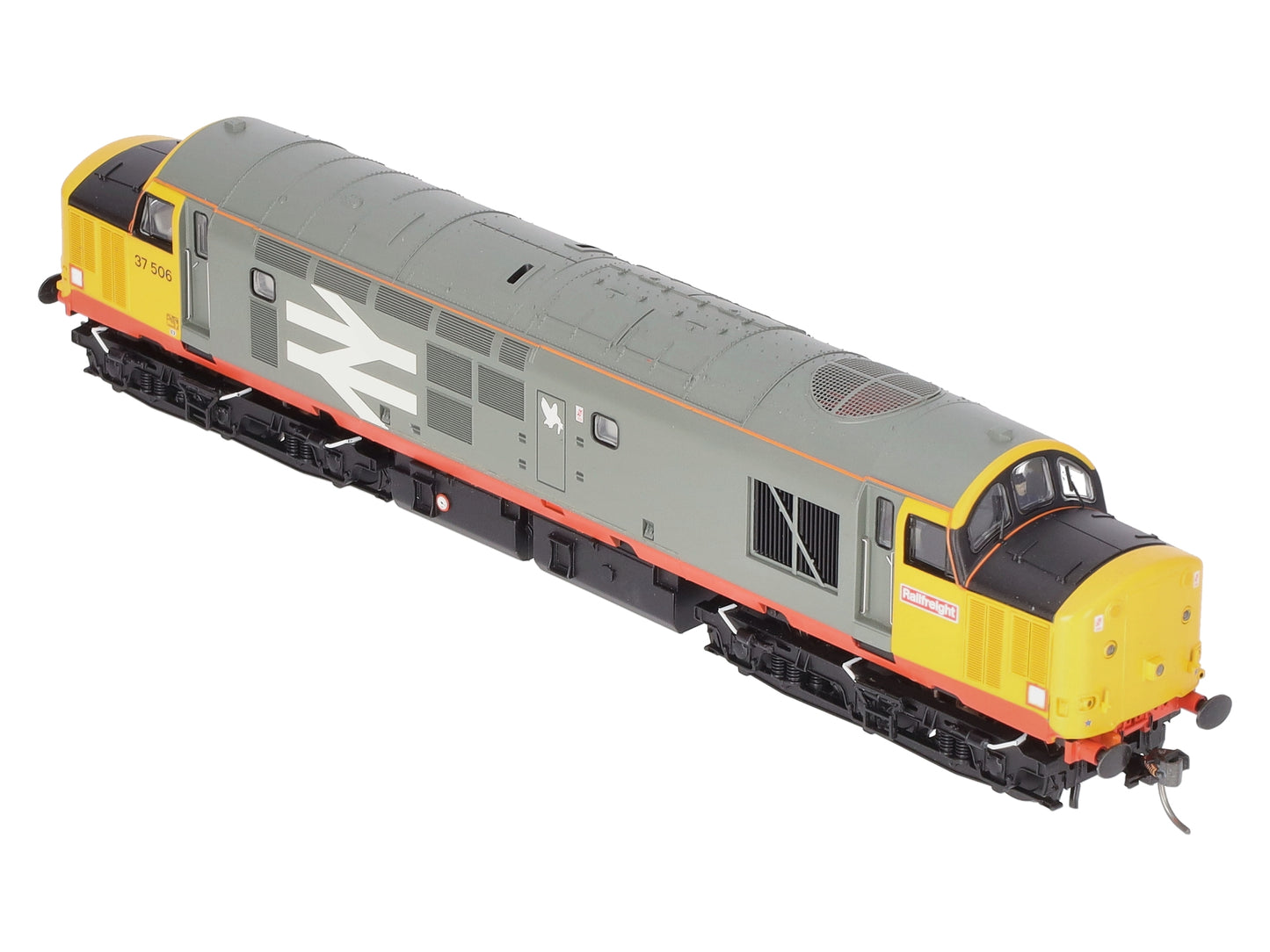 Bachmann 32-387 OO Railfreight Red Stripe Class 37 Diesel Locomotive #37506 EX/Box