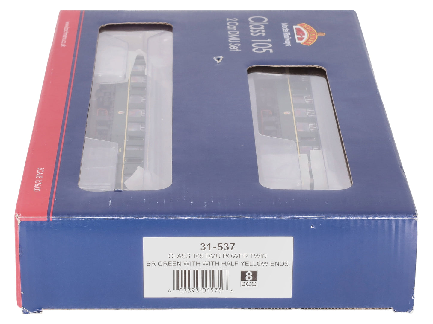 Bachmann 31-537 OO Scale BR Class 105 DMU Power Train LN/Box