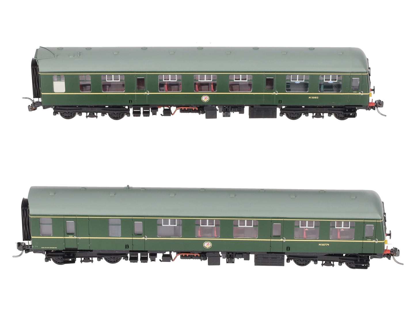 Bachmann 31-537 OO Scale BR Class 105 DMU Power Train LN/Box