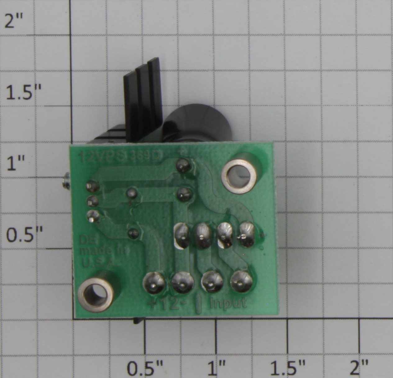 Dallee 369 HO Scale 12V Regulated Power Supply PCB Circuit Board