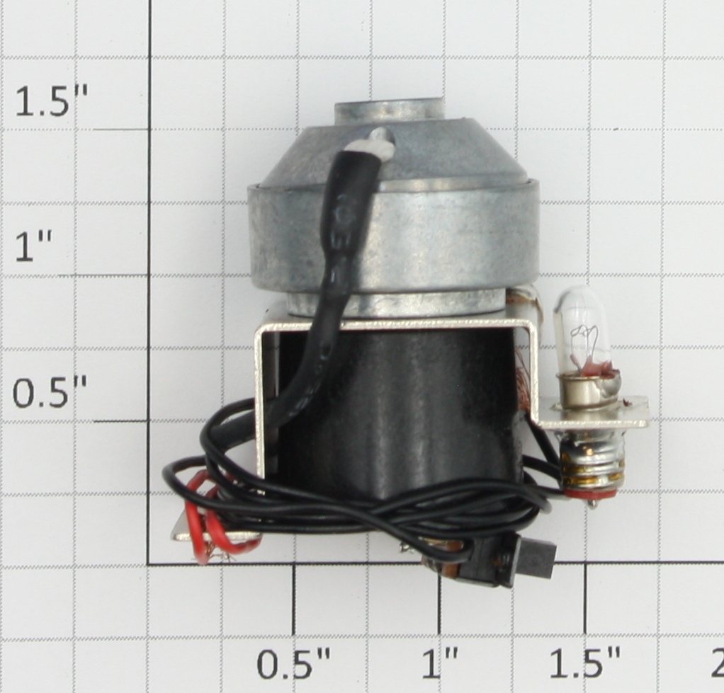 Lionel 28616-200 O Gauge Berk Jr. Smoke Unit w/ 30 Ohm Resistor, Switch & Socket