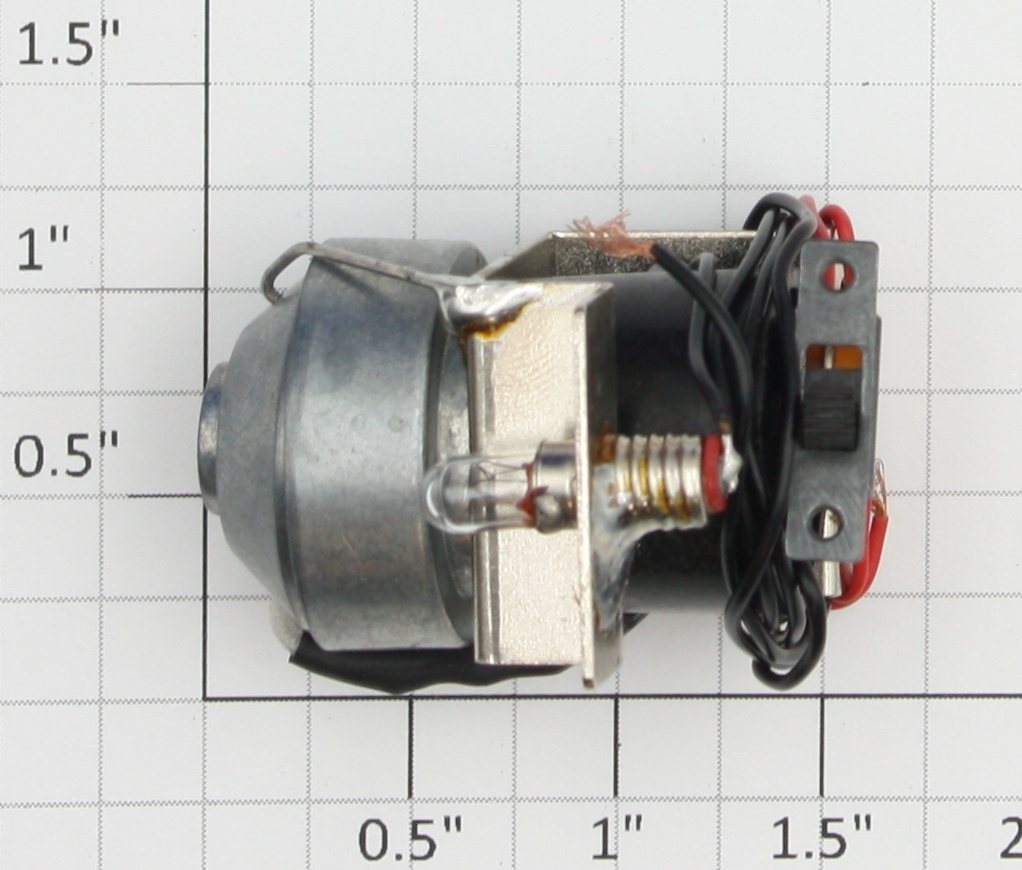 Lionel 28616-200 O Gauge Berk Jr. Smoke Unit w/ 30 Ohm Resistor, Switch & Socket