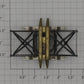 Lionel 2332P-1 Pantograph Assembly with Gold Contact without Insulators