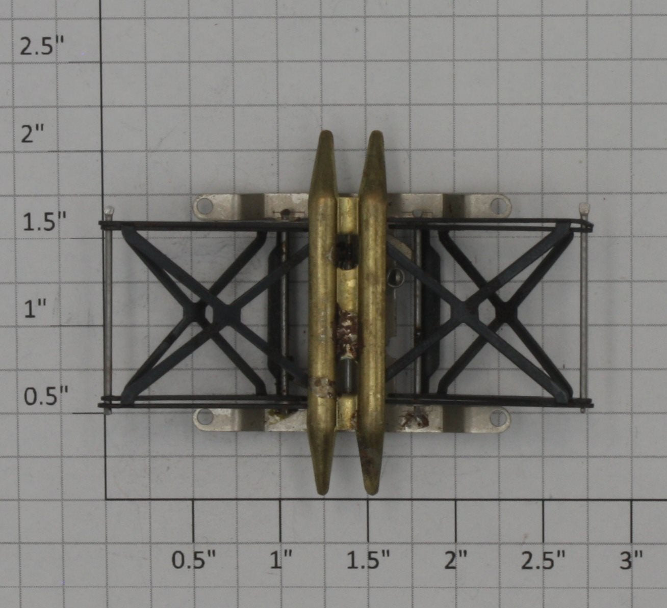 Lionel 2332P-1 Pantograph Assembly with Gold Contact without Insulators