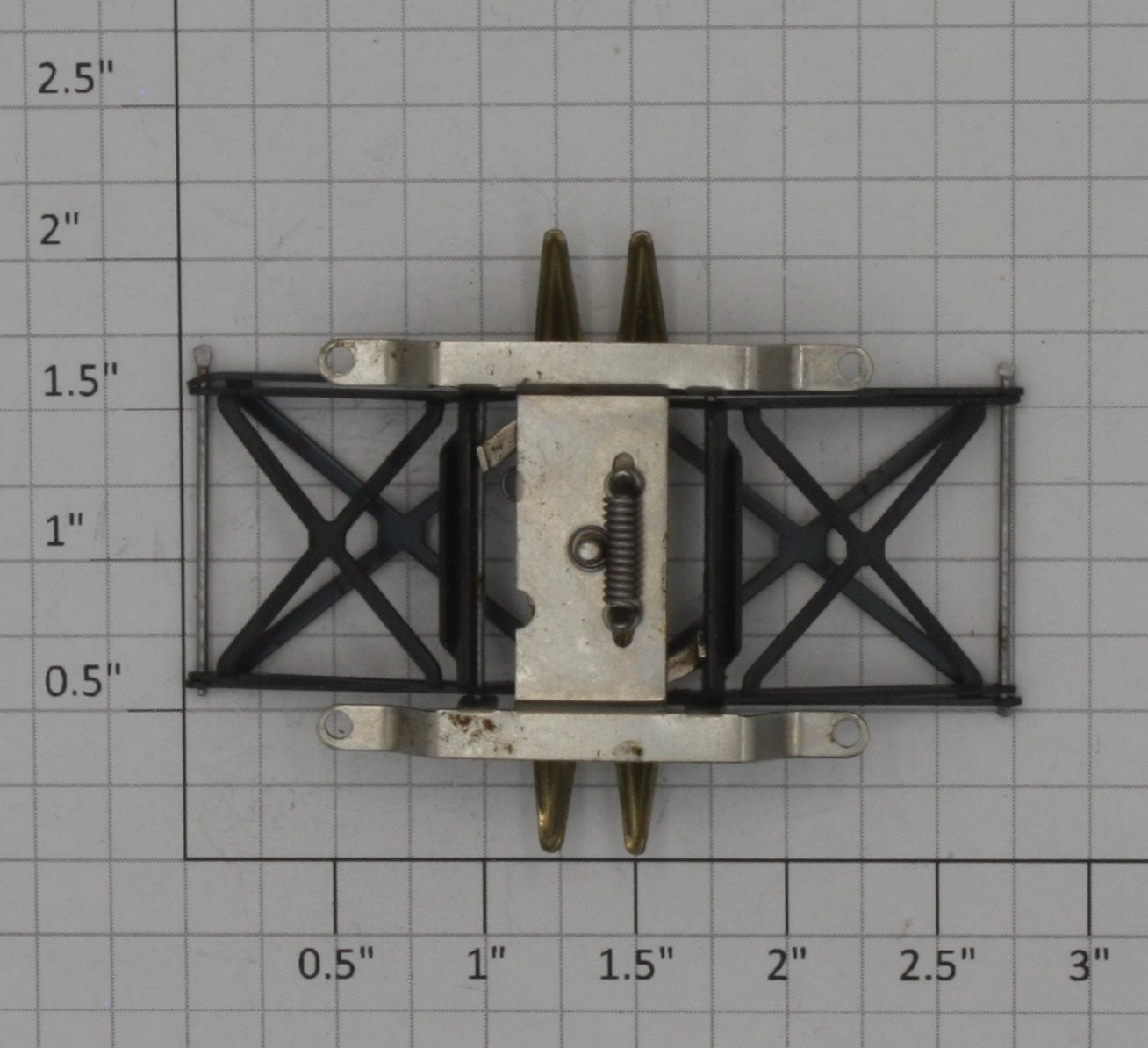 Lionel 2332P-1 Pantograph Assembly with Gold Contact without Insulators