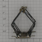 Lionel 2332P-1 Pantograph Assembly with Gold Contact without Insulators