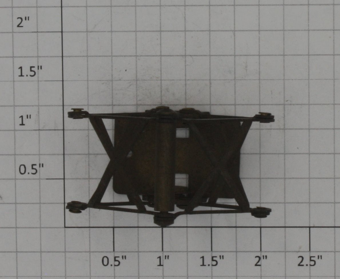 Lionel 408-22 Large Brass Pantograph Fits 256, 381, 408 without Lock Bar