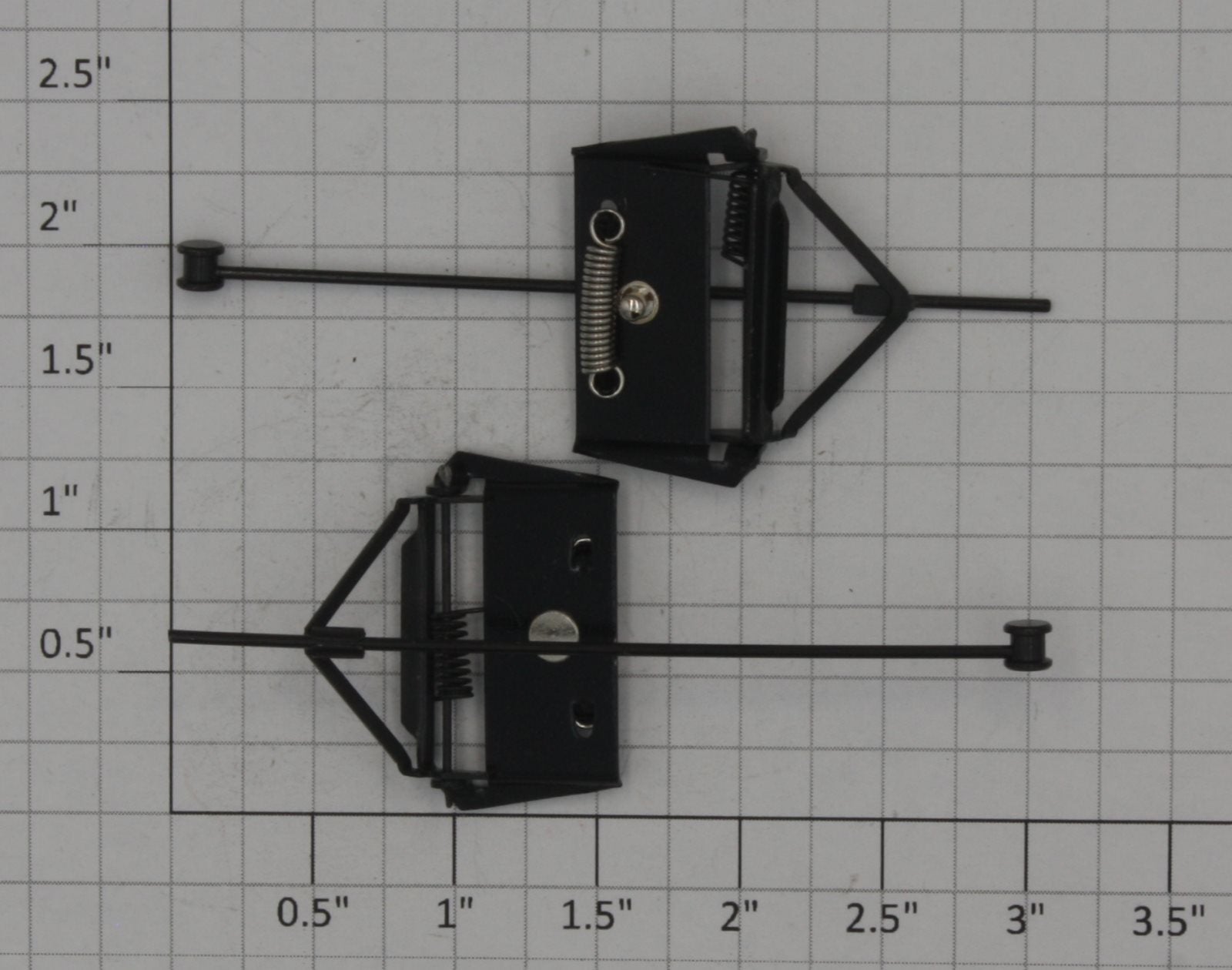 Acme 0804-2 Single Arm Black Trolley Pantograph (Bag of 2)