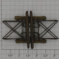 Acme 0804-3 Vintage Brass Pantograph Contact RARE
