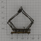 Acme 0804-3 Vintage Brass Pantograph Contact RARE