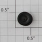 Athearn 90501 HO 33" Long Axle Black Plastic Wheel Set