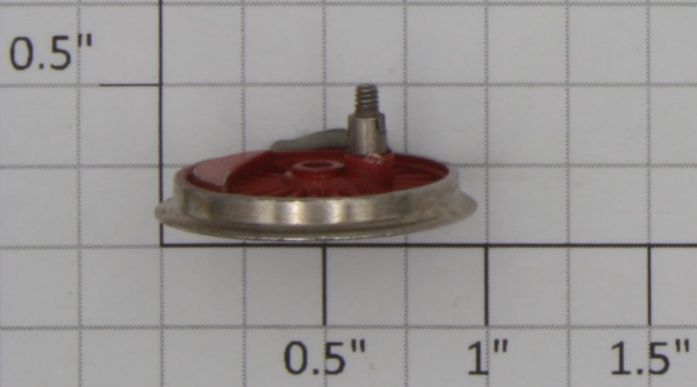 Marklin 212390 18-Spoked Red Wheel with Eccentric Stud (Treibrad)