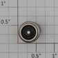 Marklin 217910 Black Solid Drive Wheel/Axle without Tire (Treibachsenteil)