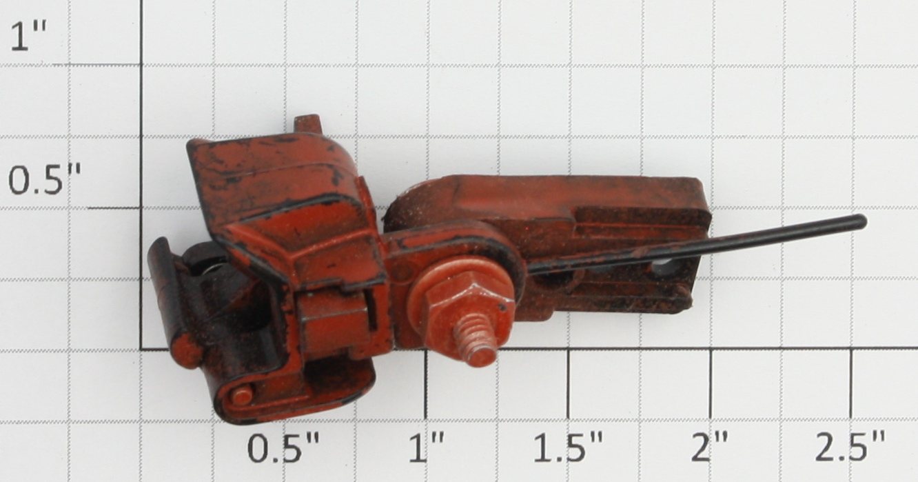Bachmann 29198 G Scale Operating Knuckle Coupler w/ Centering Spring & Bracket