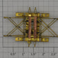 Overland 1054-P Brass Pantograph with Copper Top Contact