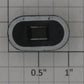 Acme 04-1001 G Scale Black Plastic Bumper