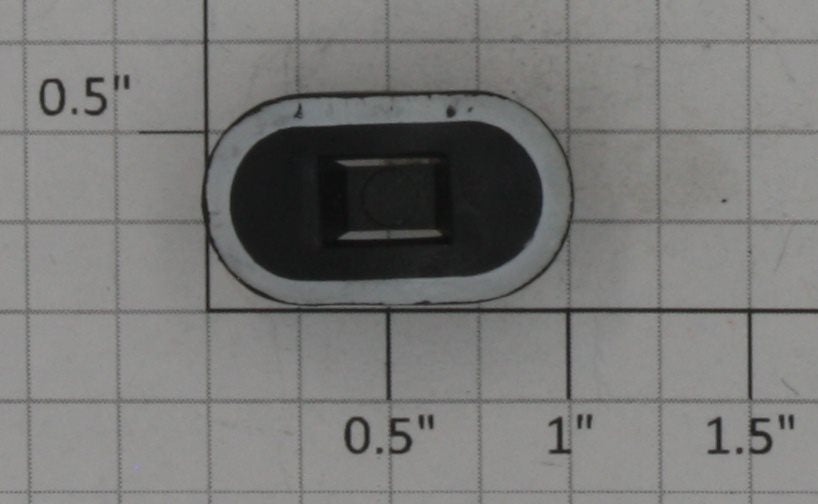 Acme 04-1001 G Scale Black Plastic Bumper