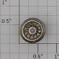 Marklin 218240 12-Spoked Drive Wheel and Axle (Treibachsenteil)