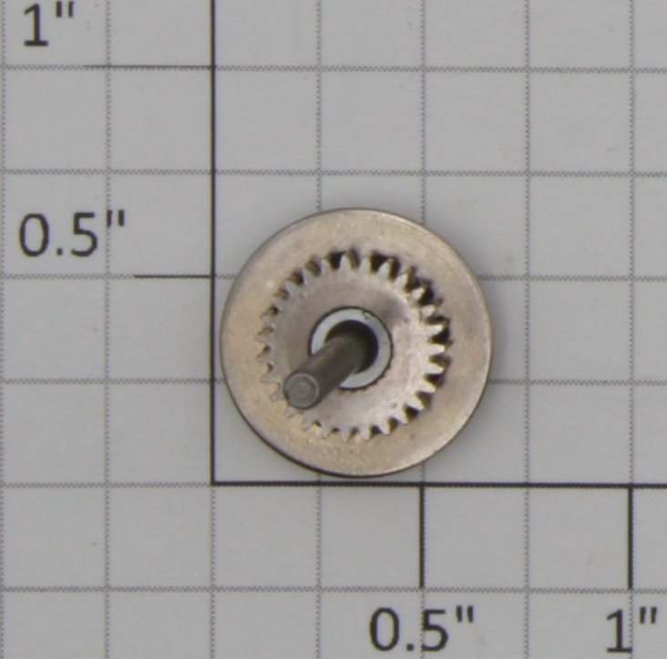 Marklin 218240 12-Spoked Drive Wheel and Axle (Treibachsenteil)