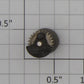 Marklin 216520 Crankshaft Axle Gear and Counterweight Assembly (Treibkurbel)