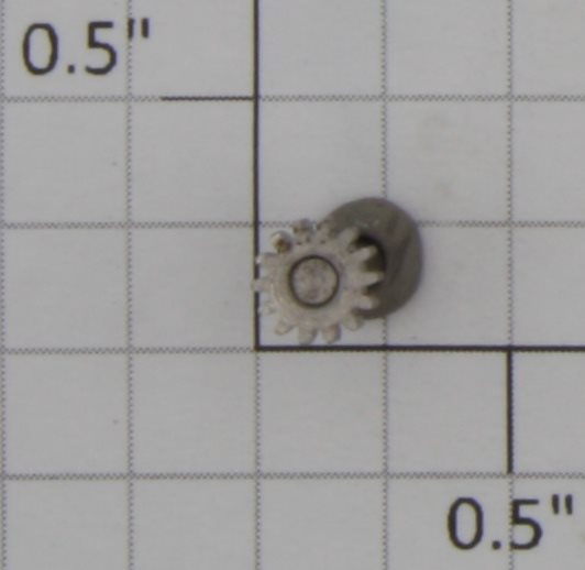 Marklin 21650 14-Tooth Steel Intermediate Gear and Shaft (Zwischenradsatz)
