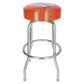 Lionel Orange Top Bar Stool EX
