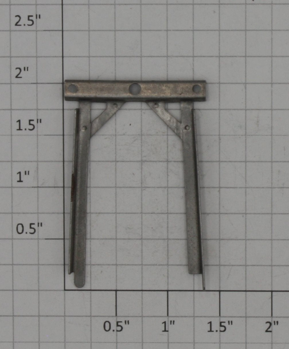 Lionel 455-43 Oil Derrick Unpainted Platform Front Half