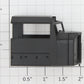 Athearn 60199 HO Black Diesel Locomotive Cab Shell
