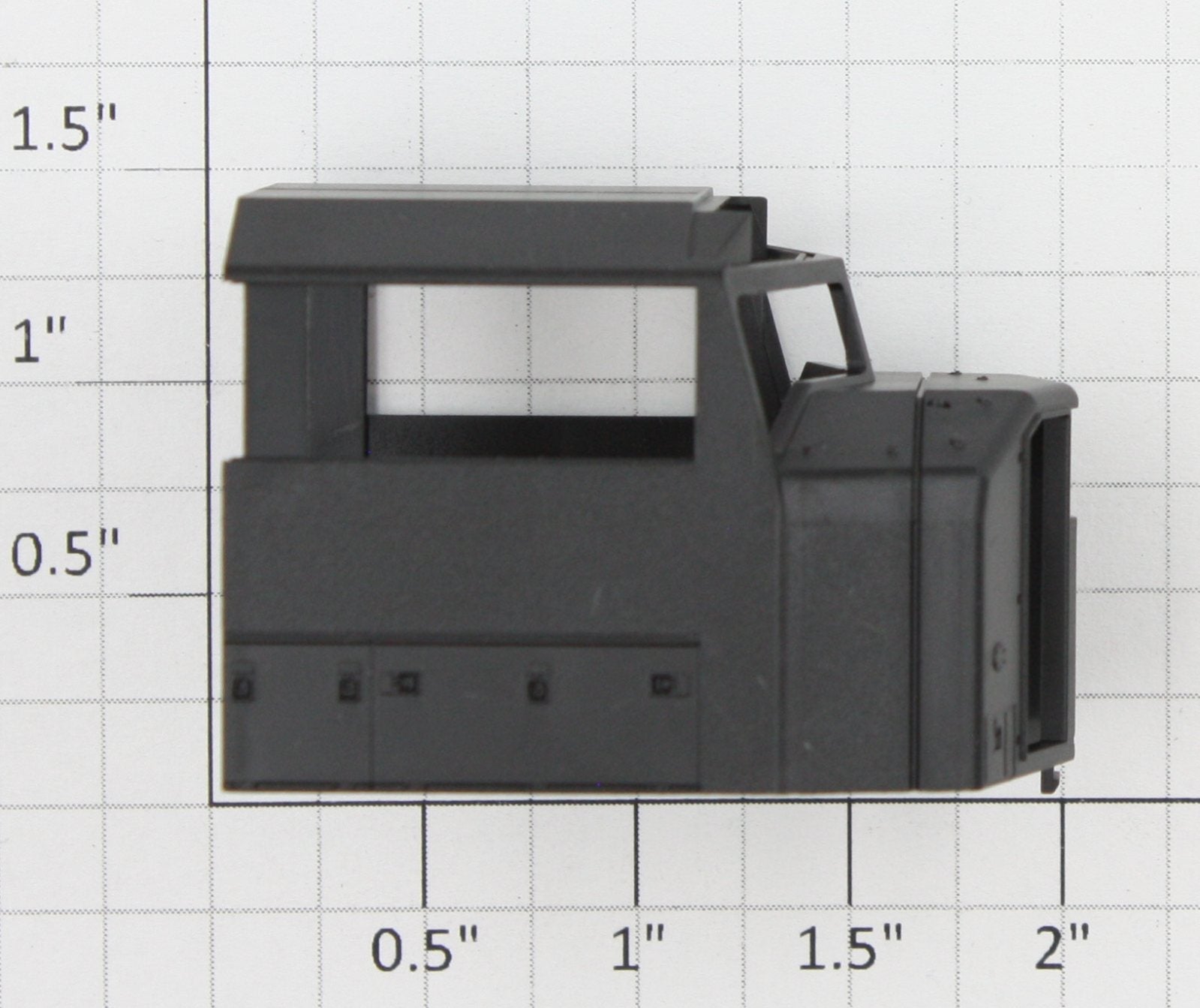 Athearn 60199 HO Black Diesel Locomotive Cab Shell