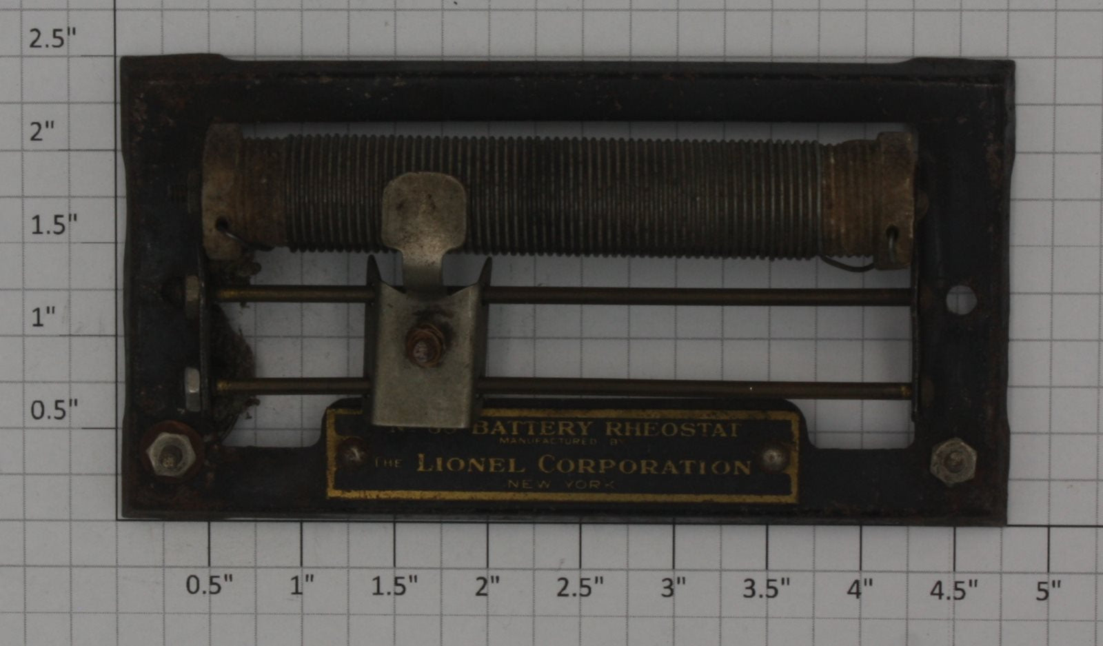 Lionel 88 No. 88 Prewar Battery Rheostat with Assembly