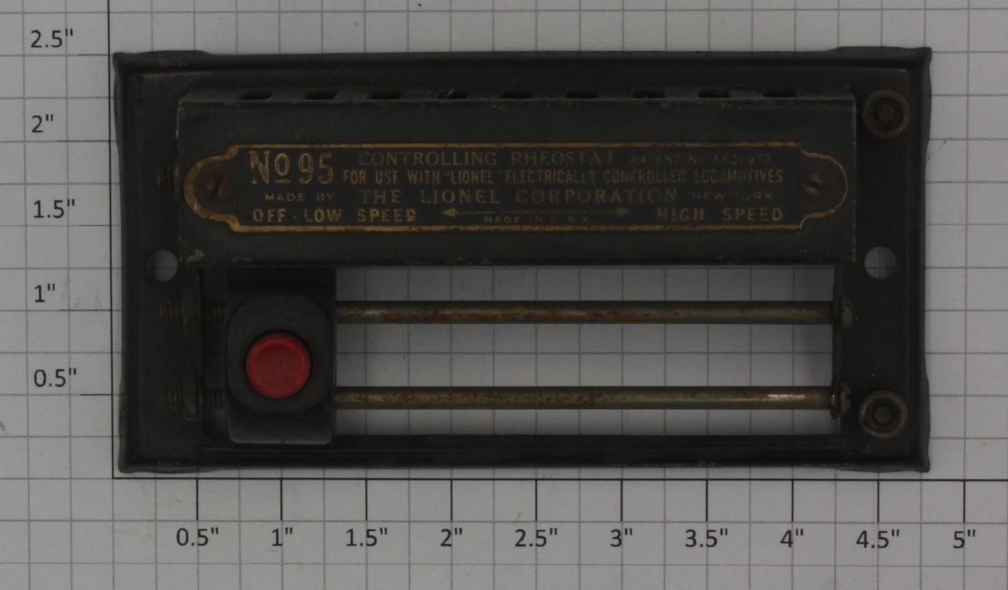 Lionel 95-1 No.95 Controlling Rheostat Speed Controller