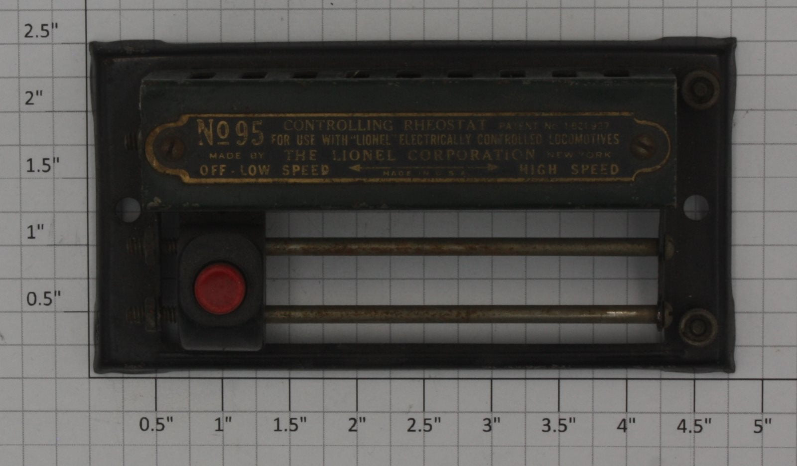 Lionel 95-1 No.95 Controlling Rheostat Speed Controller