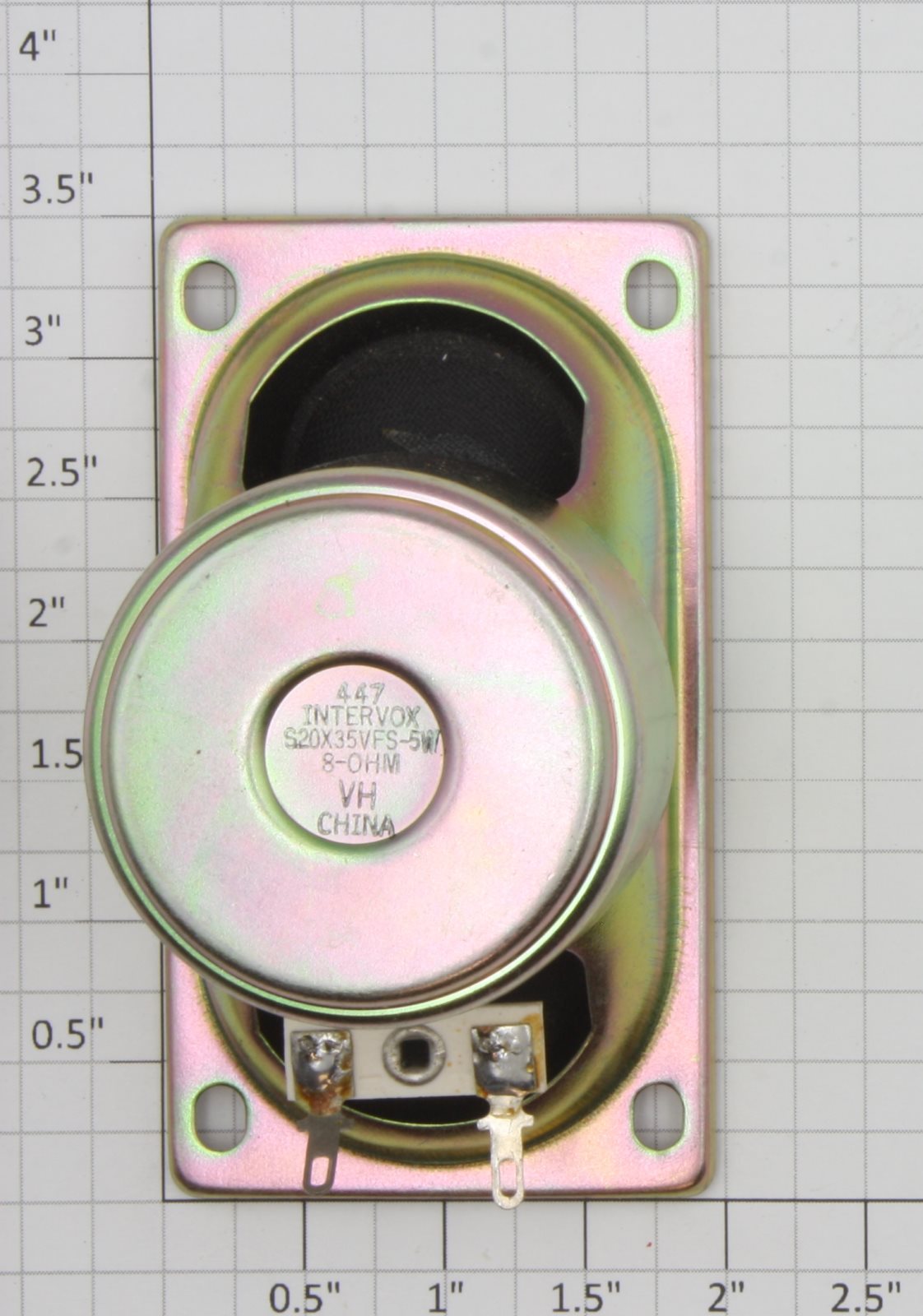 Dallee 667 2" x 3.5" 5-Watt 8-Ohm Oval Speaker