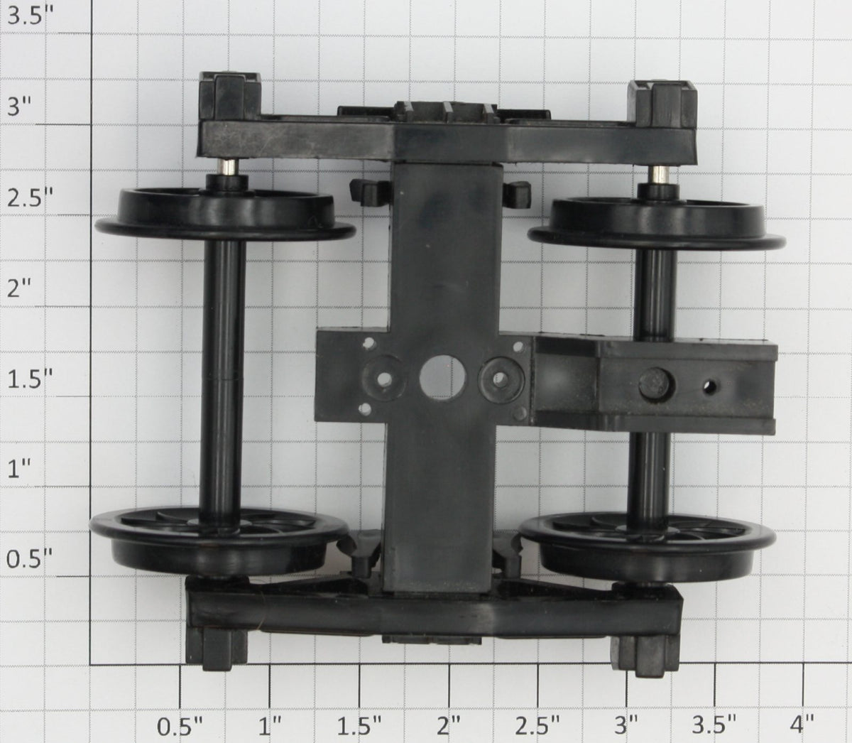 Aristo-Craft 29100 4-Wheel Passenger 4-Sprung Truck without Coupler