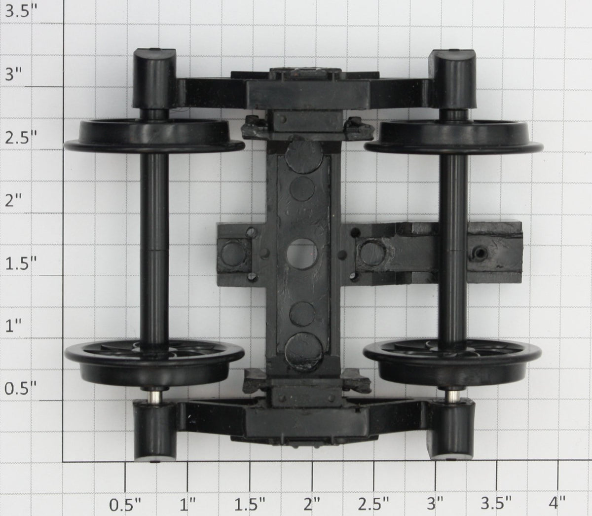 Aristo-Craft 29100 4-Wheel Passenger 4-Sprung Truck without Coupler
