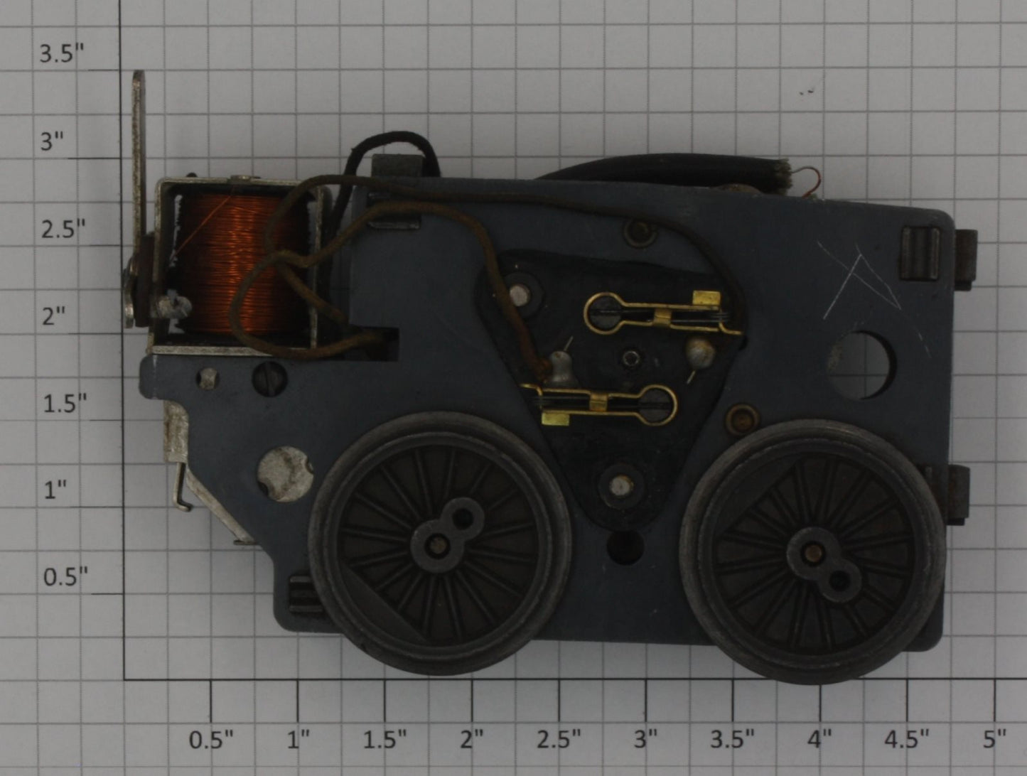 Lionel 2034-100 4-Wheel Steam Loco Motor Chassis with E-Unit